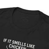 Soldering Iron - If it smells like chicken, you're holding it wrong -  FPV Drone T-Shirt