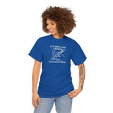 Soldering Iron - If it smells like chicken, you're holding it wrong -  FPV Drone T-Shirt