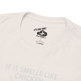 Soldering Iron - If it smells like chicken, you're holding it wrong -  FPV Drone T-Shirt
