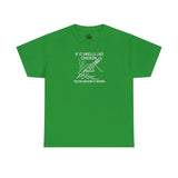 Soldering Iron - If it smells like chicken, you're holding it wrong -  FPV Drone T-Shirt