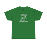 Soldering Iron - If it smells like chicken, you're holding it wrong -  FPV Drone T-Shirt