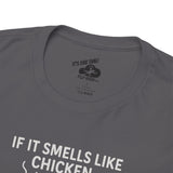 Soldering Iron - If it smells like chicken, you're holding it wrong -  FPV Drone T-Shirt