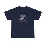 Soldering Iron - If it smells like chicken, you're holding it wrong -  FPV Drone T-Shirt