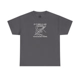 Soldering Iron - If it smells like chicken, you're holding it wrong -  FPV Drone T-Shirt