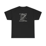 Soldering Iron - If it smells like chicken, you're holding it wrong -  FPV Drone T-Shirt