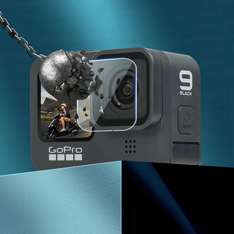 TELESIN Tempered Glass Film Protectors for GoPro HERO9/10/11 HERO10 Screen GP-FLM-901