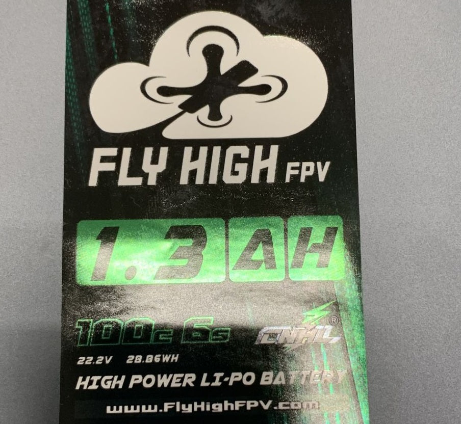 CNHL Green Lipo - 6S 1300mAh – Fly High FPV