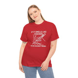 Soldering Iron - If it smells like chicken, you're holding it wrong -  FPV Drone T-Shirt