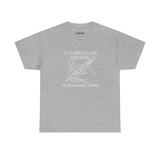 Soldering Iron - If it smells like chicken, you're holding it wrong -  FPV Drone T-Shirt