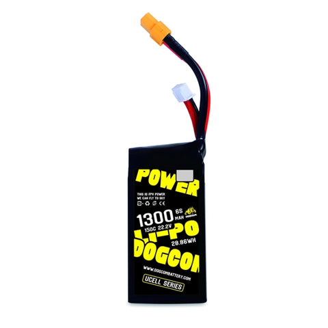 Dogcom 6S 1300mAh XT60