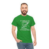 Soldering Iron - If it smells like chicken, you're holding it wrong -  FPV Drone T-Shirt