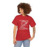 Soldering Iron - If it smells like chicken, you're holding it wrong -  FPV Drone T-Shirt