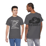 Soldering Iron - If it smells like chicken, you're holding it wrong -  FPV Drone T-Shirt