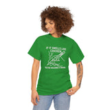 Soldering Iron - If it smells like chicken, you're holding it wrong -  FPV Drone T-Shirt
