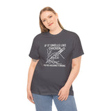 Soldering Iron - If it smells like chicken, you're holding it wrong -  FPV Drone T-Shirt