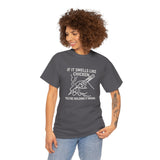 Soldering Iron - If it smells like chicken, you're holding it wrong -  FPV Drone T-Shirt