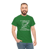 Soldering Iron - If it smells like chicken, you're holding it wrong -  FPV Drone T-Shirt