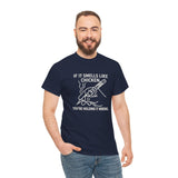 Soldering Iron - If it smells like chicken, you're holding it wrong -  FPV Drone T-Shirt