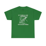 Soldering Iron - If it smells like chicken, you're holding it wrong -  FPV Drone T-Shirt