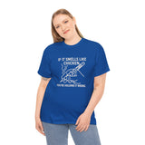 Soldering Iron - If it smells like chicken, you're holding it wrong -  FPV Drone T-Shirt