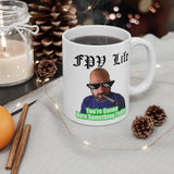 FPV Life Mug — “You’re Gonna Burn Something Today” Funny Drone Pilot Coffee Cup