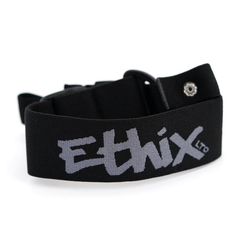 Ethix Goggle Strap HD Black (Grey Logo)
