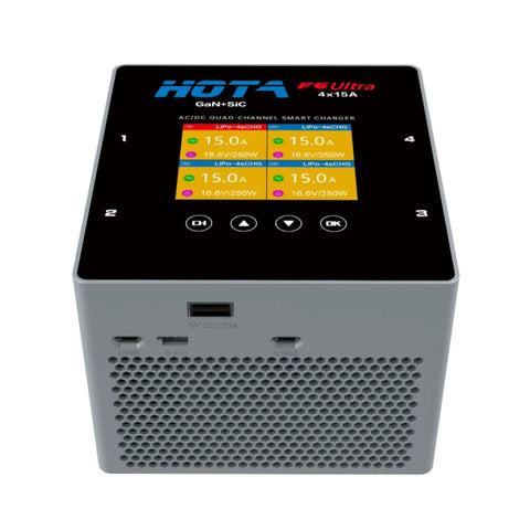 Hota F6 Ultra Charger - 4 Way 6S 1000Watt DC / 500W AC