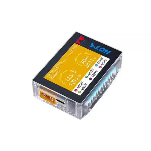 Hota T6 Pocket Charger - 1 Way 6S 300Watt DC or USB-PD - Clear Hota T6 Pocket Charger - 1 Way 6S 300Watt DC or USB-PD - Clear