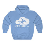 Fly High FPV Hoodie (Tango2 approved) - White Logo