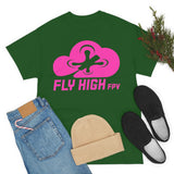 Fly High FPVTee - Pink Logo