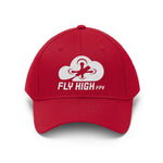 Fly High Hat - White Logo