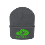Fly High Beanie - Green Logo