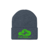 Fly High Beanie - Green Logo