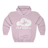 Fly High FPV Hoodie (Tango2 approved) - White Logo