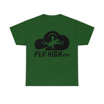 Fly High FPVTee - Black Logo