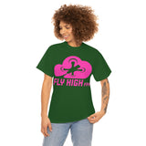 Fly High FPVTee - Pink Logo