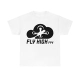 Fly High FPVTee - Black Logo