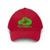 Fly High Hat - Green Logo