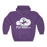 Fly High FPV Hoodie (Tango2 approved) - White Logo