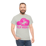 Fly High FPVTee - Pink Logo